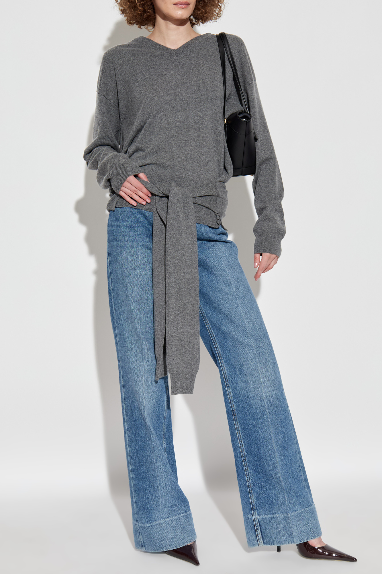 Niebieski Jeansy z prostymi nogawkami Dolce & Gabbana